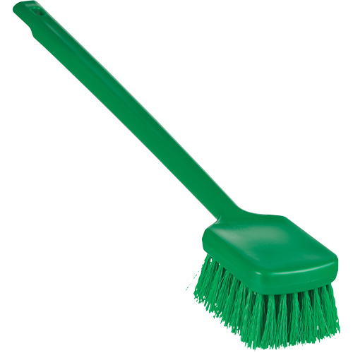 Vikan 410812 Brosse &agrave; manche long ColorCore, Soies Ferme, Longueur de 20", Vert