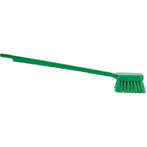 Vikan 410812 Brosse &agrave; manche long ColorCore, Soies Ferme, Longueur de 20", Vert