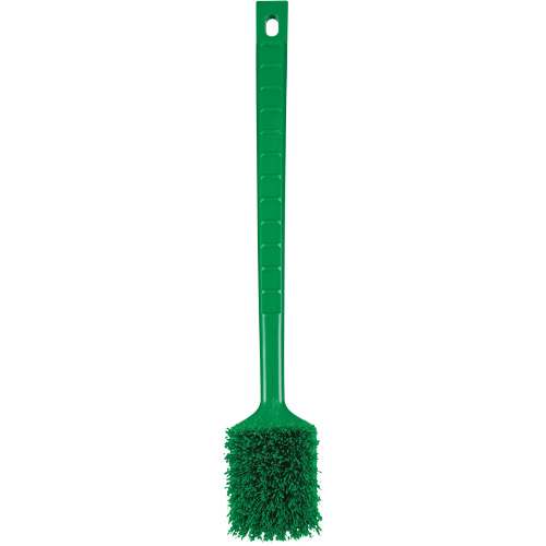 Vikan 410812 Brosse &agrave; manche long ColorCore, Soies Ferme, Longueur de 20", Vert