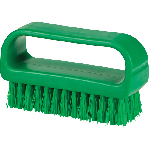 Vikan 643312 Brosse &agrave; ongles ColorCore, Soies Moyen, Longueur de 4", Vert