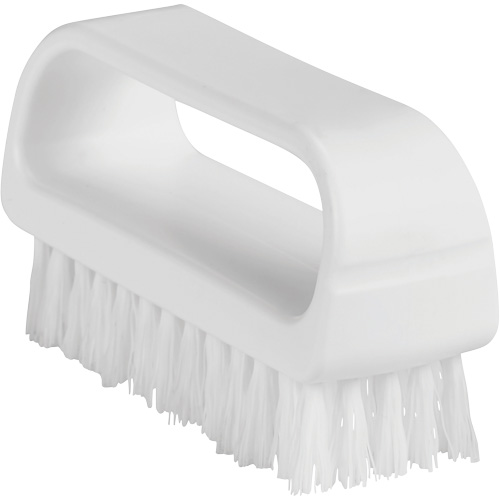 Vikan 643315 ColorCore Hand Washing Brush, Medium Bristles, 4" Long, White