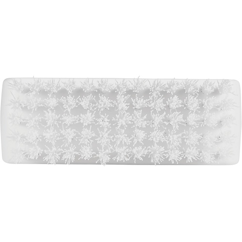 Vikan 643315 ColorCore Hand Washing Brush, Medium Bristles, 4" Long, White