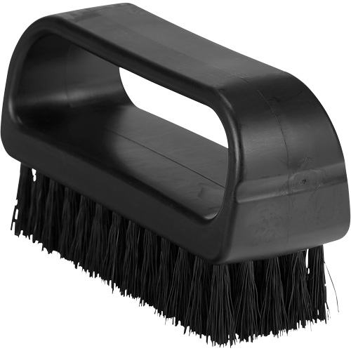 Vikan 643319 Brosse &agrave; ongles ColorCore, Soies Moyen, Longueur de 4", Noir
