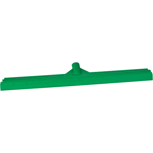 Vikan 726012 ColorCore Single Blade Squeegee, 24", Green