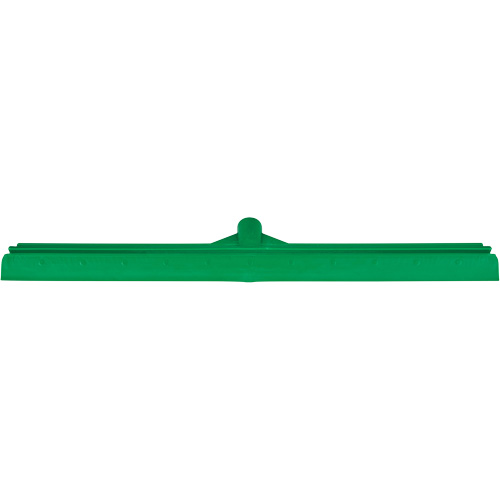 Vikan 726012 ColorCore Single Blade Squeegee, 24", Green