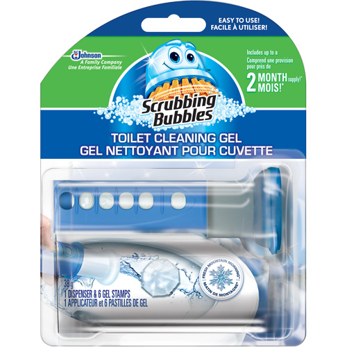 SC Johnson 1 00 62913 73495 0 Scrubbing Bubbles&reg; Toilet Cleaning Gel, 38 g, Tablet