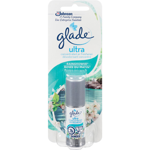 SC Johnson 10062300230362 Glade&reg; Ultra Concentrated Air Freshener, Rainshower&reg;, Aerosol Can