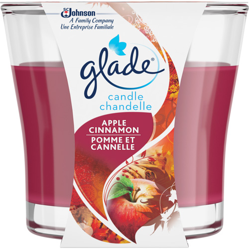 SC Johnson 10062300708205 Glade&reg; Jar Candle, Apple Cinnamon