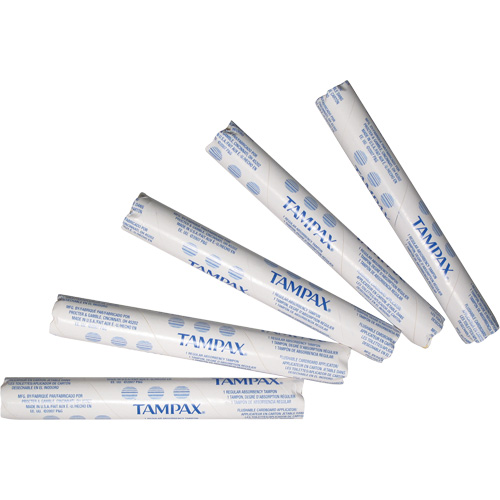Hospeco T500 Tampax&reg; Original Regular Tampons