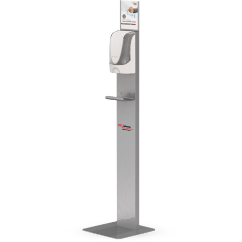 SC Johnson Professional TFDISPSTAND Support de plancher pour distributeur de d&eacute;sinfectant pour les mains sans contact