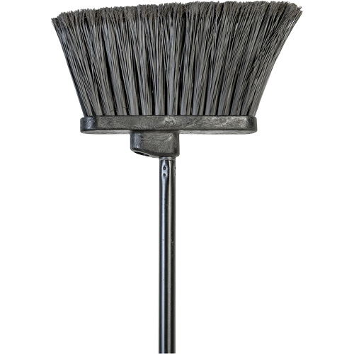 M2 Professional BA-8306BK-48 Angled Broom with Metal Handle, 48" Long