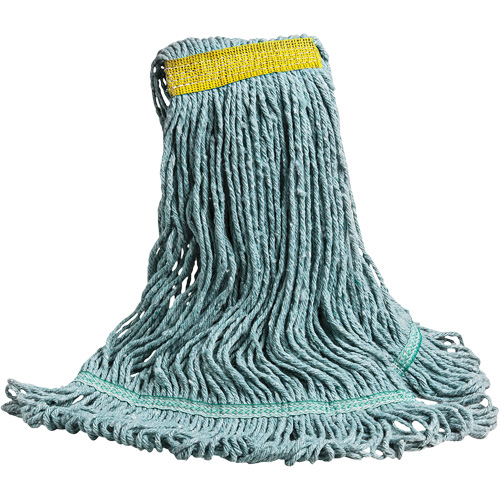 M2 Professional MW-SW3L-NB-GN Swinger Wet Mop, Polyester/Rayon, Loop Style