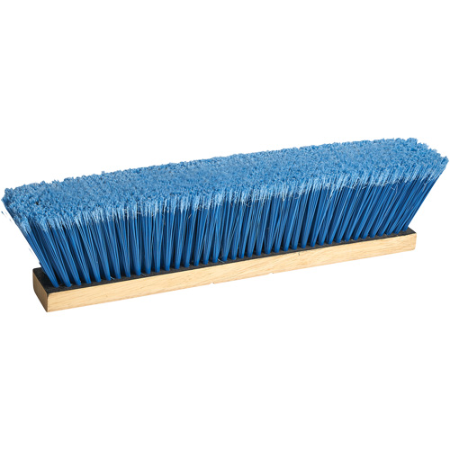 M2 Professional PB-BD801-BT24 Bulldog Push Broom Head, 24", Fine, PVC Bristles