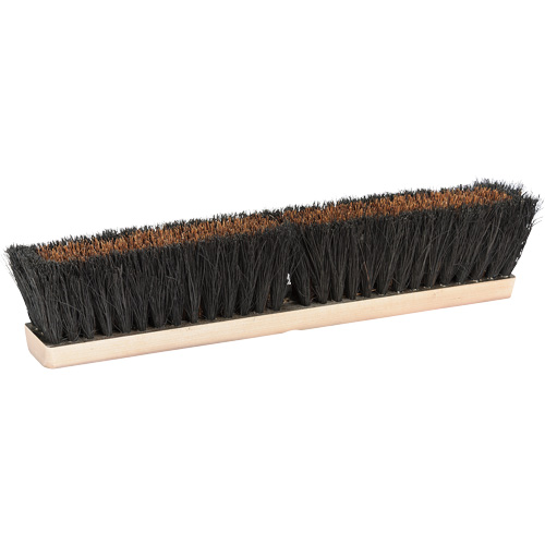 M2 Professional PB-HB18 Push Broom Head, 18", Coarse, Tampico/Palmyra Bristles