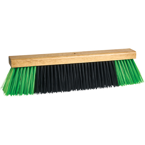 M2 Professional PB-BD701-GB18 Bulldog Push Broom Head, 18", Coarse, PVC Bristles