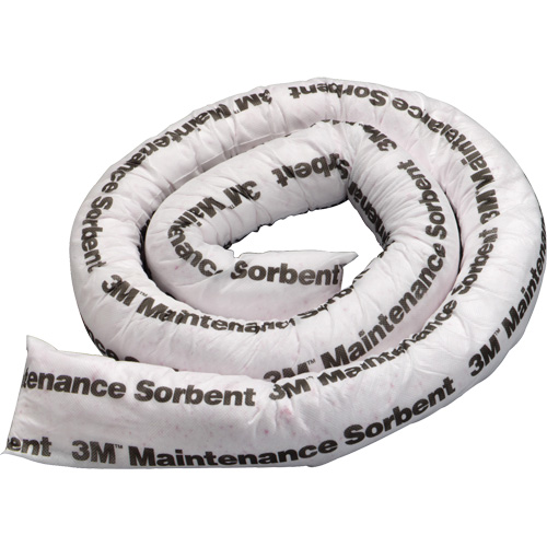 3M M-MB308 Maintenance Sorbent Mini-Boom, Universal, 8' L x 3" W, 15.6 gal Absorbancy