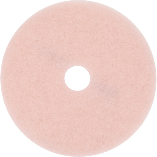 3M F-3600-PNK-19 Hi-Performance Pad, 19", Burnishing, Pink