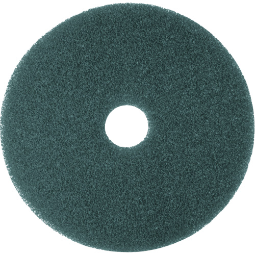 3M F-5300-BLU-15 Tampon pour planchers, 15", Nettoyage/&agrave; r&eacute;curer, Bleu