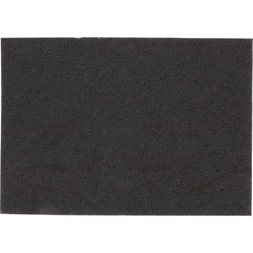 3M F-7300-BLK-20X14 Tampon pour planchers TopLine Speed, 14" x 20", D&eacute;capant, Noir