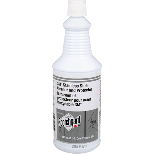 3M F-SSCP Produit de nettoyage et protection pour lacier inoxydable, 946,4 ml, Bouteille