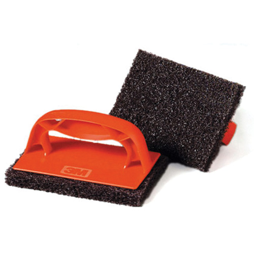 3M H-9537-4X6X3 Scotch-Brite Griddle Scrubber, 4" L x 6" W