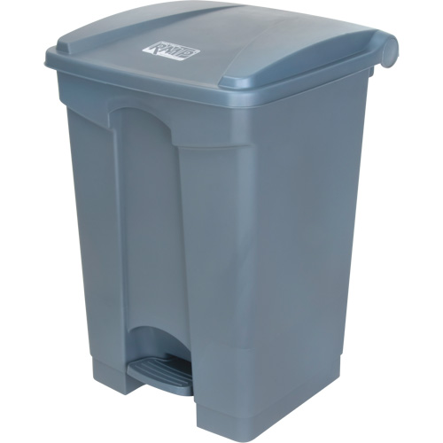Produits d’entretien RMP JN512 Poubelle &agrave; p&eacute;dale, Plastique, Capacit&eacute; 12 gal. US
