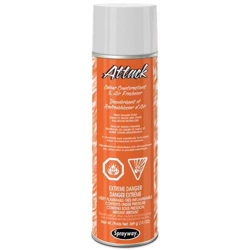 Sprayway SW586CW Purificateur d'air, &eacute;clat d'orange, Canette a&eacute;rosol