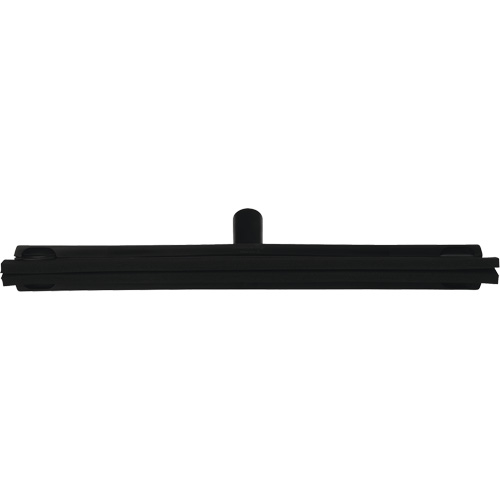 Vikan 77539 Fixed Head Food Hygiene Floor Squeegee, 20", Black