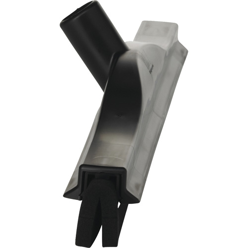 Vikan 77539 Fixed Head Food Hygiene Floor Squeegee, 20", Black