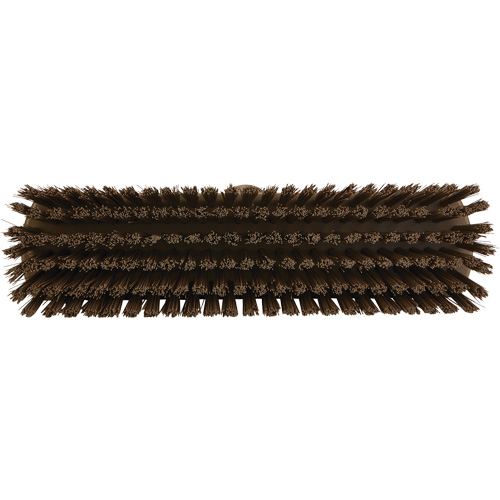 Vikan 706066 Balai-brosse pour planchers et mur, Crins Ferme, 12", Polyester, Brun