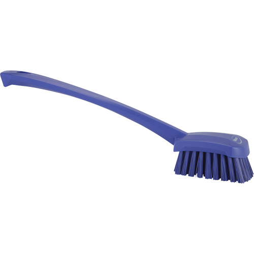 Vikan 41868 Brosse &agrave; manche long, Soies Ferme, Longueur de 16-3/10", Mauve