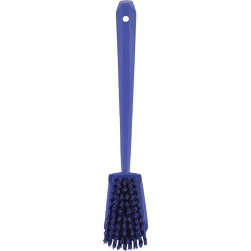 Vikan 41868 Brosse &agrave; manche long, Soies Ferme, Longueur de 16-3/10", Mauve