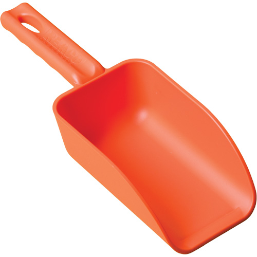 Vikan 63007 Mini Hand Scoop, Plastic, Orange, 16 oz.