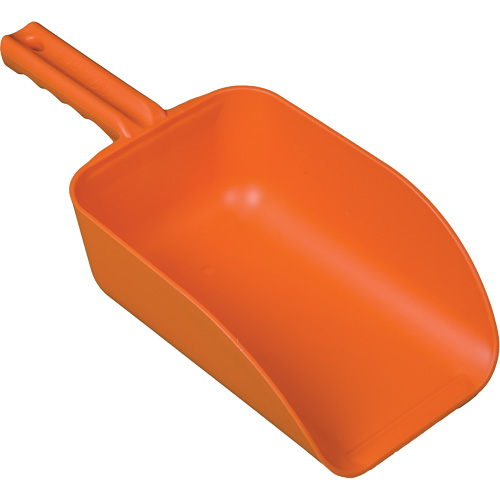 Vikan 65007 Large Hand Scoop, Plastic, Orange, 82 oz.