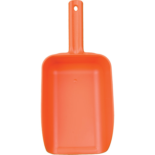Vikan 65007 Large Hand Scoop, Plastic, Orange, 82 oz.