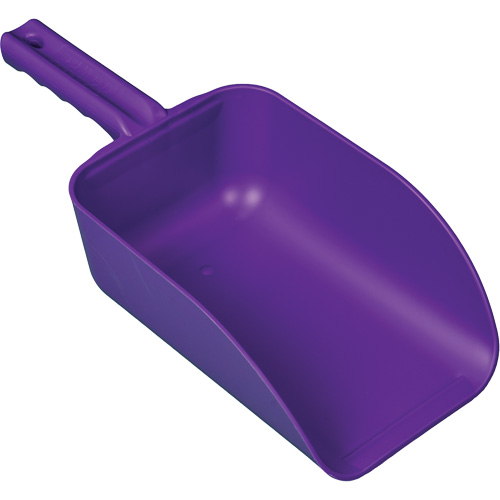Vikan 65008 Large Hand Scoop, Plastic, Purple, 82 oz.