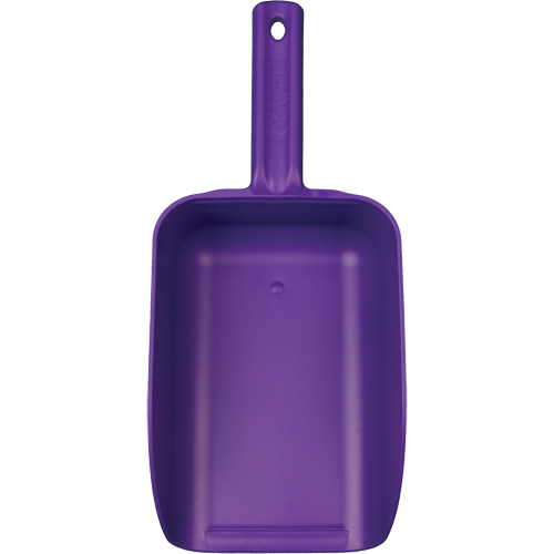 Vikan 65008 Large Hand Scoop, Plastic, Purple, 82 oz.