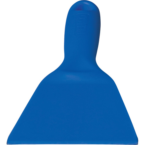 Vikan 69613 Plastic Scraper, Blue, 3" W x 8" L