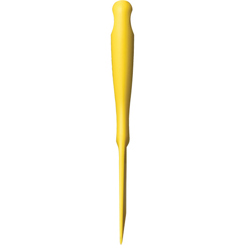 Vikan 69616 Plastic Scraper, Yellow, 3" W x 8" L