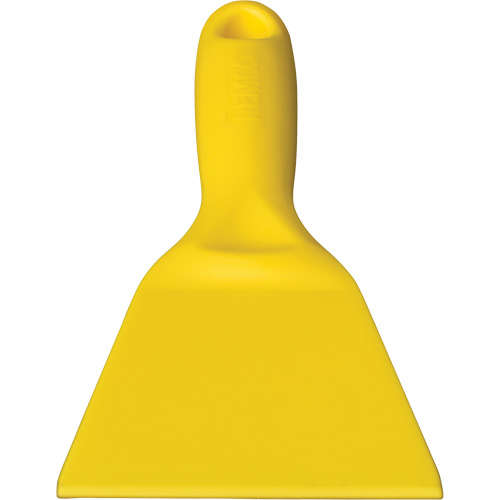 Vikan 69616 Plastic Scraper, Yellow, 3" W x 8" L