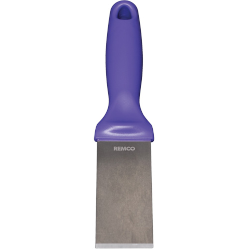Vikan 69718 Stainless Steel Scraper, Purple, 1-1/2" W x 9" L