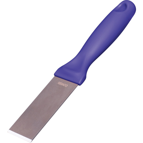 Vikan 69718 Stainless Steel Scraper, Purple, 1-1/2" W x 9" L