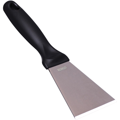 Vikan 69729 Grand racloir en acier inoxydable, Noir, 3" la x 9" lo