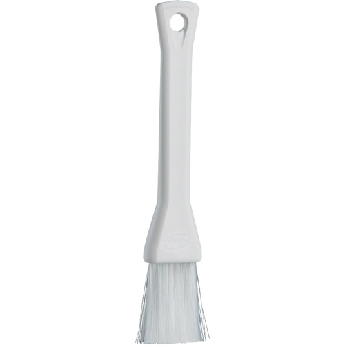 Vikan 5552305 1" Pastry Brush, Soft Bristles, 7-3/4" Long, White