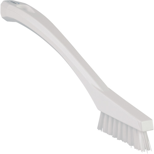 Vikan 44015 Brosse &agrave; recoins, Soies Tr&egrave;s ferme, Longueur de 8", Blanc