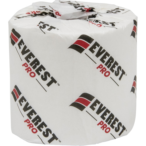 Sunset Converting Corporation 48500 Papier hygi&eacute;nique Everest Pro, 2 Pli, 500 Feuilles/Rouleu, Longueur 125', Blanc