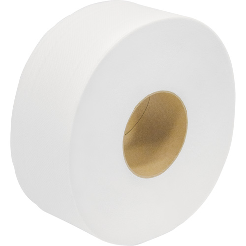 Sunset Converting Corporation JRT1000 Snow Soft Premium JRT Toilet Paper, Jumbo Roll, 2 Ply, 1000' Length, White
