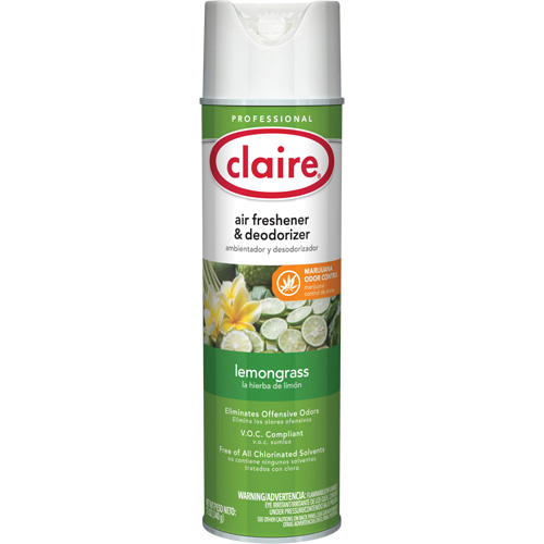 Sprayway 1000048397 Air Freshener & Deodourizer, Lemongrass, Aerosol Can