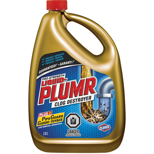 Clorox 55500011650 Produit d&eacute;bouchant complet Liquid-Plumr
