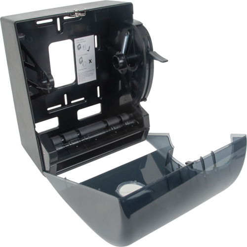 Produits d’entretien RMP JO339 Distributeur pour rouleau d'essuie-mains, Manuel, 10,63" la x 9,84" p x 13,78" h